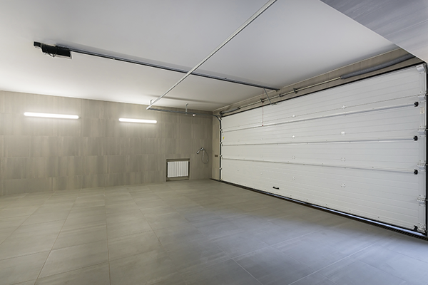 ガレージの照明工事